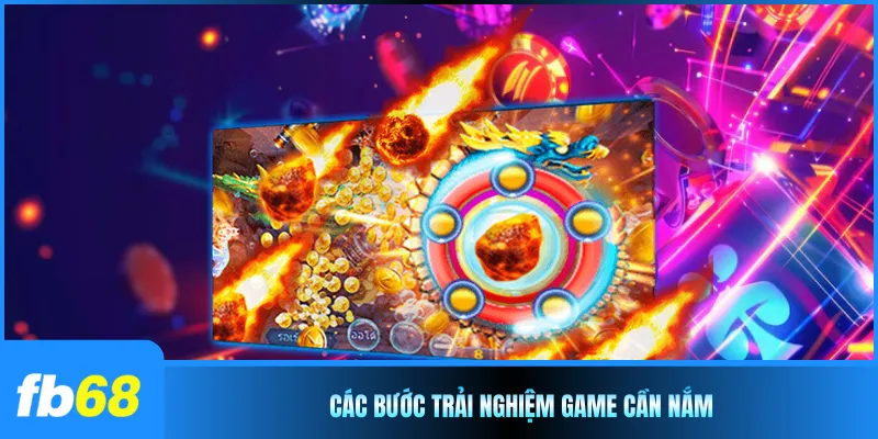 Các bước trải nghiệm game cần nắm