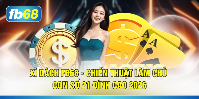 Xì Dách FB68 - Chiến Thuật Làm Chủ Con Số 21 Đỉnh Cao 2026