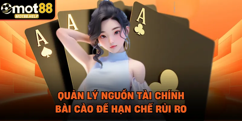 Quản lý nguồn tài chính bài cào để hạn chế rủi ro