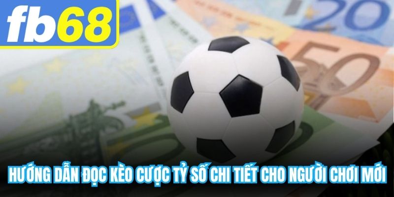 Hướng dẫn đọc kèo cược tỷ số chi tiết dành cho người chơi mới